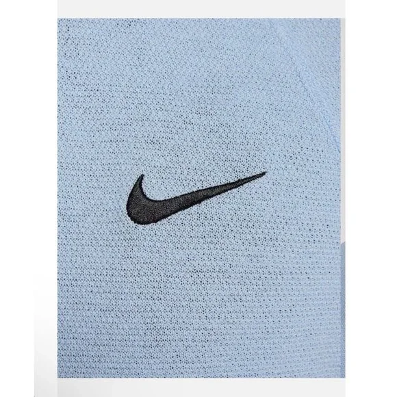 Nike Tour Men's Golf Sweater Pullover Blue/Black Size Large Dry-Fit Crewneck NWT